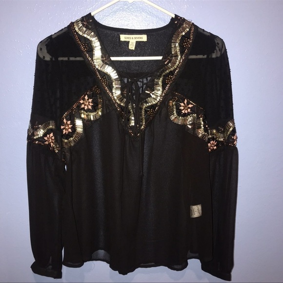 Sixes and sevens womens top - Picture 1 of 1